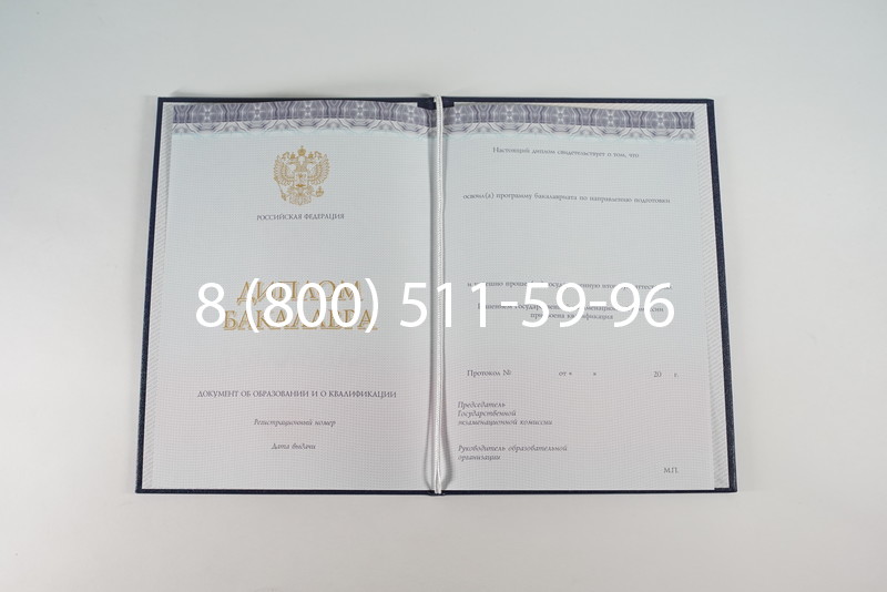 Диплом бакалавра (Киржач) 2014-2024 года в Вологде