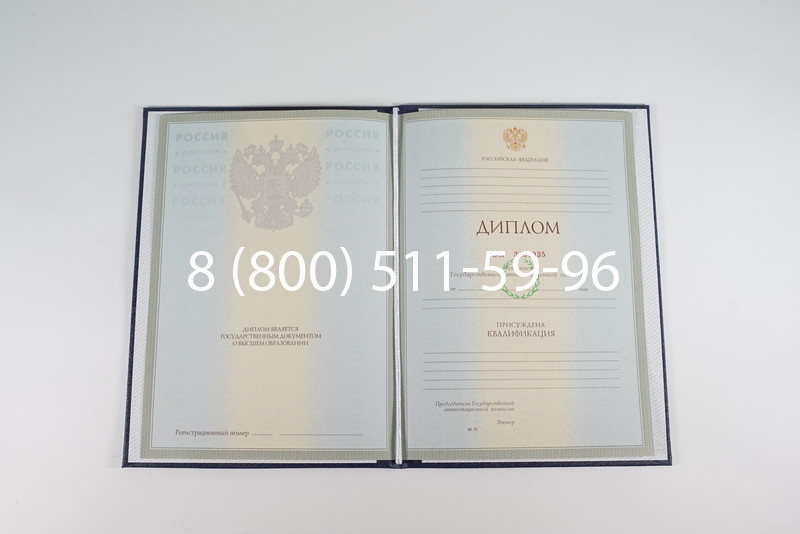 Диплом специалиста 2003-2009 годов в Вологде